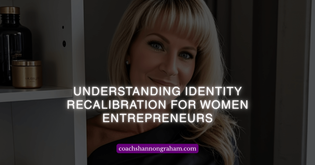 Understanding Identity Recalibration for Women&nbsp;Entrepreneurs
